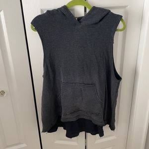 Free People Layering Tank Hoodie